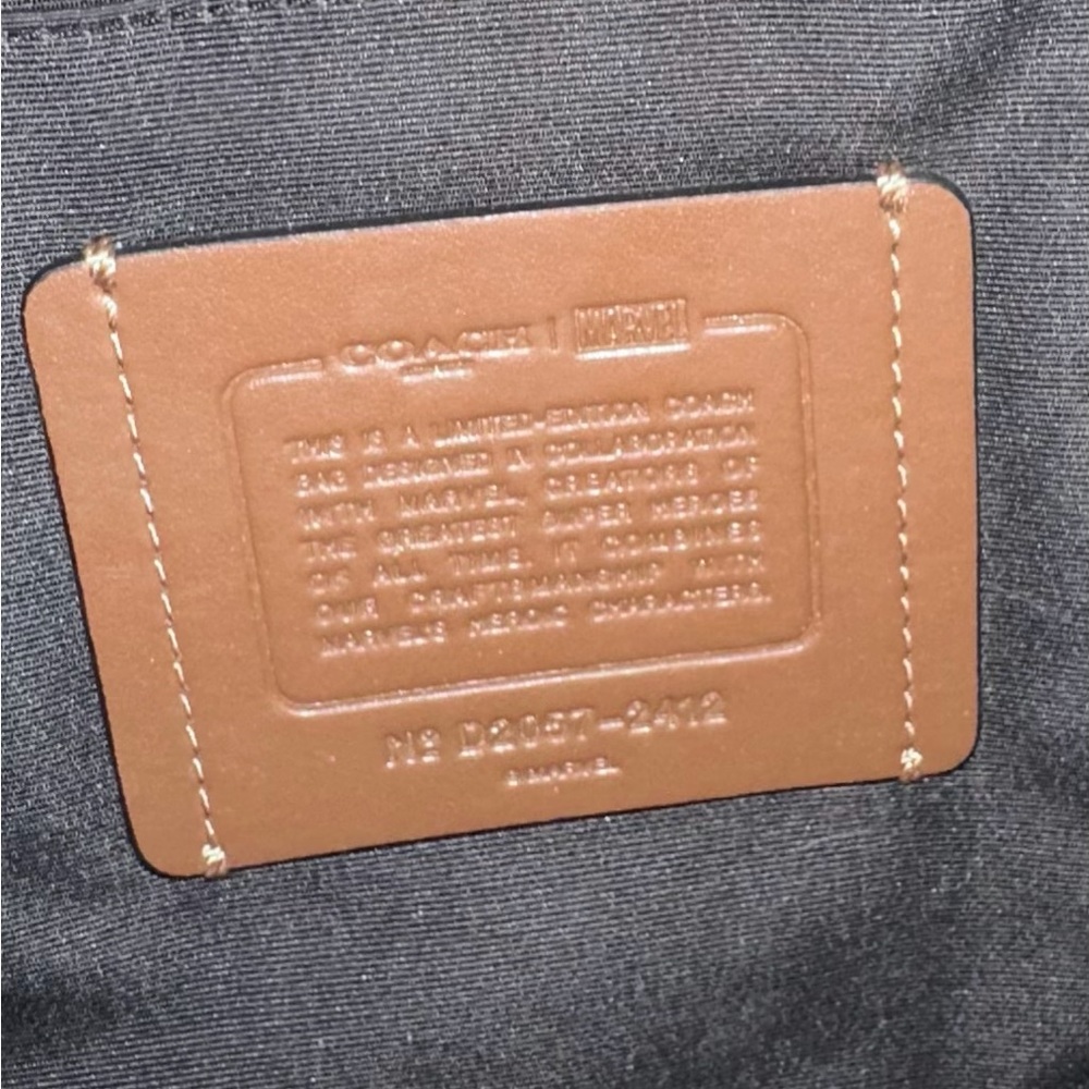 Coach Black and White Graphic Belt Bag - Picture 11 of 12